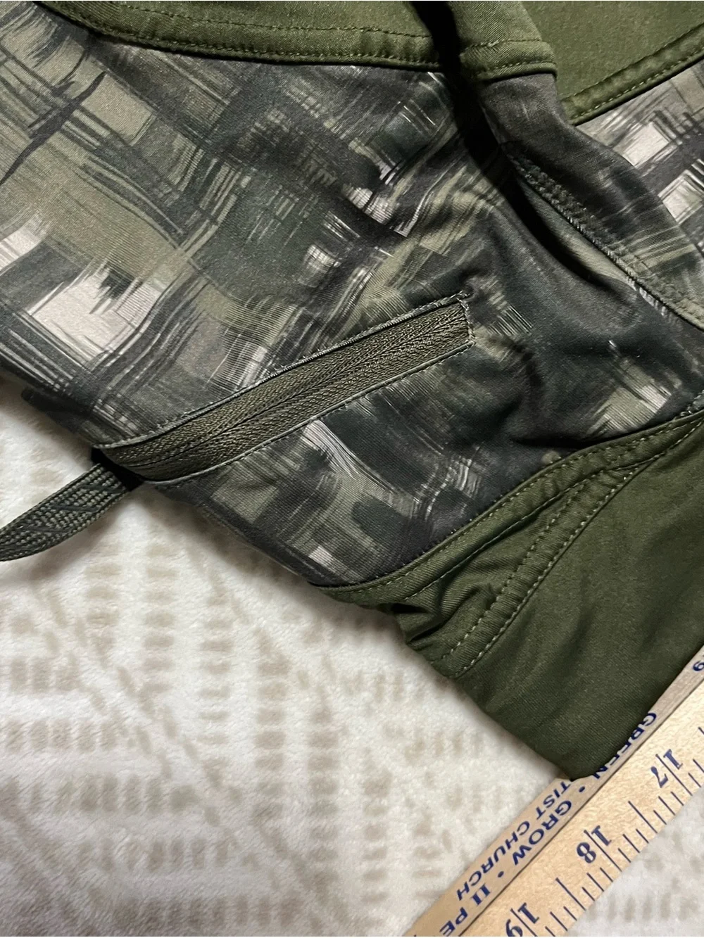 Hylete Men’s XXL Olive Green Athletic Drawstring Shorts